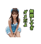 仮装女子_水着アイドル（励まし編）（個別スタンプ：21）