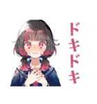 制服の女の子の日常♡（個別スタンプ：16）