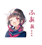 制服の女の子の日常♡（個別スタンプ：36）