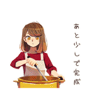 やさしい妻のごはん連絡♡（個別スタンプ：24）