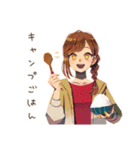 やさしい妻のごはん連絡♡（個別スタンプ：36）