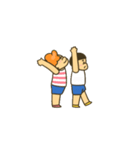 動く！兄弟の夏休み2（個別スタンプ：9）