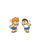 動く！兄弟の夏休み2（個別スタンプ：12）