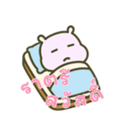 カバたん厭世モード (タイ) Ver2（個別スタンプ：2）