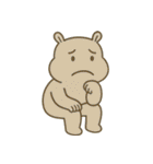カバたん厭世モード (タイ) Ver2（個別スタンプ：11）