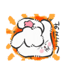 もちゃっぷ アンゴラウサギ！！（個別スタンプ：1）