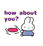 popなフリしてsummer を乗り切るうさたろう（個別スタンプ：19）