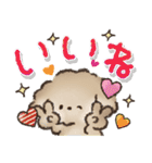 夏‼︎まいにち使える❤️もこもこいぬ（個別スタンプ：24）