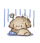 夏‼︎まいにち使える❤️もこもこいぬ（個別スタンプ：35）
