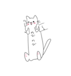 ねこさんと(たまに)愉快な仲間（個別スタンプ：3）