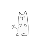 ねこさんと(たまに)愉快な仲間（個別スタンプ：6）
