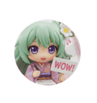 勉強中のみなみちゃんカプセルトイ（個別スタンプ：2）