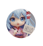 勉強中のみなみちゃんカプセルトイ（個別スタンプ：3）