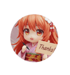 勉強中のみなみちゃんカプセルトイ（個別スタンプ：5）