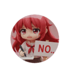 勉強中のみなみちゃんカプセルトイ（個別スタンプ：8）