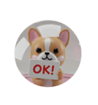 フレンチブルドッグカプセルトイ（個別スタンプ：7）