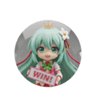 クイーンみなみちゃんカプセルトイ（個別スタンプ：1）