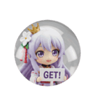 クイーンみなみちゃんカプセルトイ（個別スタンプ：4）