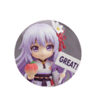 ピーチ精霊ちゃんカプセルトイ（個別スタンプ：3）