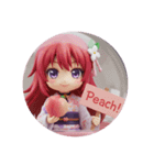 ピーチ精霊ちゃんカプセルトイ（個別スタンプ：4）