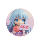 ピーチ精霊ちゃんカプセルトイ（個別スタンプ：5）