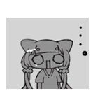 甘えんぼ猫系女子1（個別スタンプ：11）