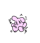 ちっとも弱くないうさぎさん（個別スタンプ：2）