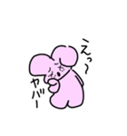 ちっとも弱くないうさぎさん（個別スタンプ：3）