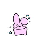 ちっとも弱くないうさぎさん（個別スタンプ：7）