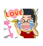 爆笑男子の日常（個別スタンプ：6）