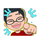 爆笑男子の日常（個別スタンプ：19）