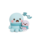 タコくんとぬいぐるみ（個別スタンプ：4）