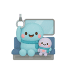 タコくんとぬいぐるみ お出かけ編（個別スタンプ：2）