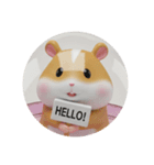 ハムスターカプセルトイ（個別スタンプ：4）