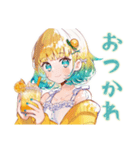 使いやすい女の子★夏編（個別スタンプ：3）