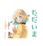 使いやすい女の子★夏編（個別スタンプ：19）