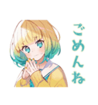 使いやすい女の子★夏編（個別スタンプ：23）