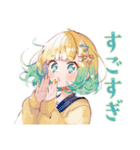 使いやすい女の子★夏編（個別スタンプ：37）