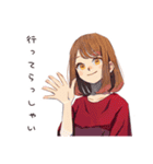 やさしい妻の夏♡ほんわか日常（個別スタンプ：18）