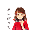 やさしい妻の夏♡ほんわか日常（個別スタンプ：25）