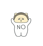 やわらかビニグマ（個別スタンプ：9）