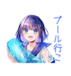 女子高生の夏★青春きらきら（個別スタンプ：38）