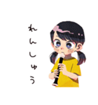 子ども（女の子）のなつやすみ★家族（個別スタンプ：30）