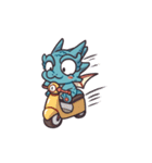 ドラコザウルス Vol.2（個別スタンプ：8）
