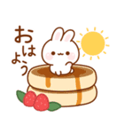 飛び出す！よりみみうさぎ（個別スタンプ：1）