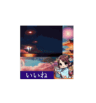 #綿菓子 *move（個別スタンプ：3）