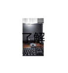 ちあきクラフトショート（個別スタンプ：1）