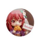 クロワッサン精霊みなみちゃんカプセルトイ（個別スタンプ：7）