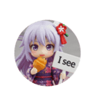 クロワッサン精霊みなみちゃんカプセルトイ（個別スタンプ：8）