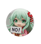 パレードみなみちゃんカプセルトイ（個別スタンプ：3）